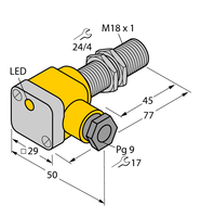 Czujnik indukcyjny BI5-G18SK-AP6X - Turck