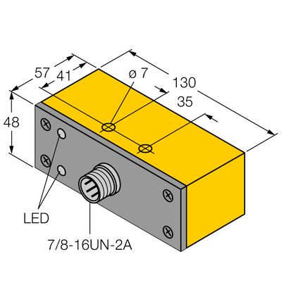 Czujnik indukcyjny NI30-Q130-ADZ30X2-B1131 - Turck