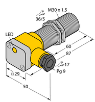 Czujnik indukcyjny BI10-G30SK-AP6X - Turck