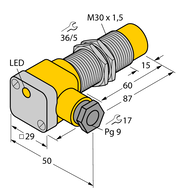 Czujnik indukcyjny NI15-G30SK-AP6X - Turck