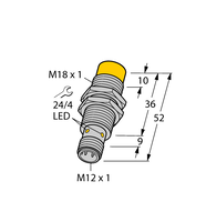 Czujnik indukcyjny NI15U-EM18-AP6X-H1141 - Turck
