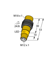 Czujnik indukcyjny BI5-S18-AP6X-H1141 - Turck