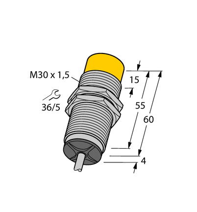 Czujnik indukcyjny NI15-M30-LIU - Turck