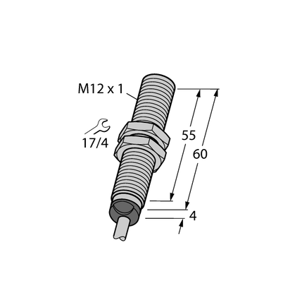 Czujnik indukcyjny BI2-M12-LIU - Turck