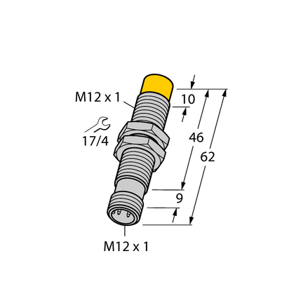 Czujnik indukcyjny NI5-M12-LIU-H1141 - Turck