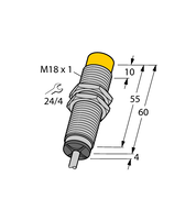 Czujnik indukcyjny NI10-M18-LIU - Turck