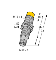 Czujnik indukcyjny NI8-M18E-LIU-H1141 - Turck