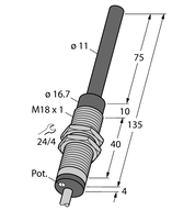 Czujnik indukcyjny WI70-M18-LIU5 - Turck