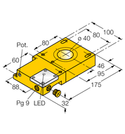 Czujnik indukcyjny NI40R-S32SR-VP44X - Turck