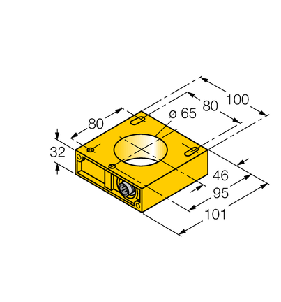 Czujnik indukcyjny NI65R- - Turck