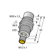 Czujnik indukcyjny NI20U-MT30-VP4X-H1141 - Turck