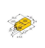 Czujnik indukcyjny BI10U-Q14-AP6X2 - Turck