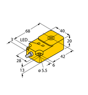 Czujnik indukcyjny BI20-Q20-AP45X2LD - Turck