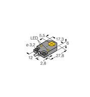 Czujnik indukcyjny BI3-Q06-AP6X2 - Turck