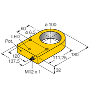 Czujnik indukcyjny NI100R-S32XL-VP44X-H1141 - Turck