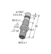 Czujnik indukcyjny BID1.5-G120KK-AP6-H1141 - Turck
