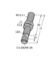 Czujnik indukcyjny BI2U-G12-ADZ32X-B3131 - Turck