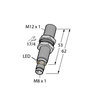 Czujnik indukcyjny BI4-G12-AP6X-V1131 - Turck