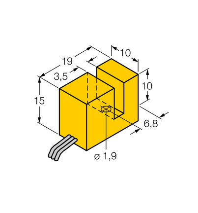 Czujnik indukcyjny SI3.5-K10-AN7 - Turck