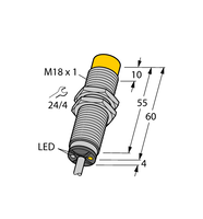 Czujnik indukcyjny NI12U-M18-ADZ30X2 - Turck