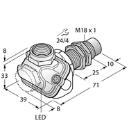 Czujnik indukcyjny NI10-EM18WDTC-Y1X - Turck
