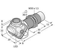 Czujnik indukcyjny NI15-EM30WDTC-Y1X - Turck