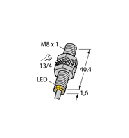 Czujnik indukcyjny BI2-EG08-AG6X - Turck