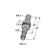 Czujnik indukcyjny BI2U-EG08-AN6X-V1131 - Turck