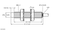 Czujnik indukcyjny NI3-EG08-AN6X - Turck