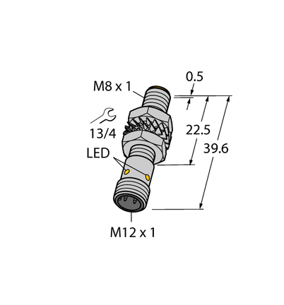 Czujnik indukcyjny BI3-M08K-AP6X-H1341 - Turck
