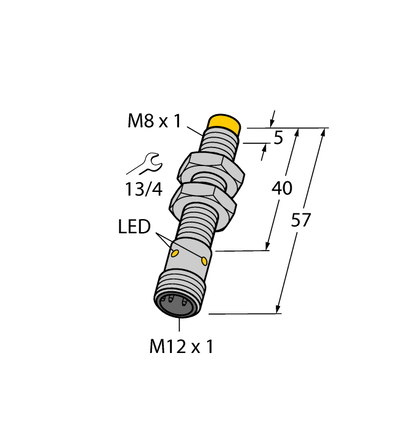 Czujnik indukcyjny NI4U-EG08-AP6X-H1341 - Turck