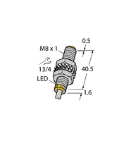 Czujnik indukcyjny BI2-M08E-AP6X - Turck