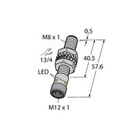 Czujnik indukcyjny BI3-M08E-AP6X-H1341 - Turck