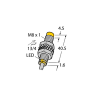 Czujnik indukcyjny NI3-M08E-AN6X - Turck