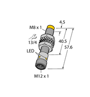 Czujnik indukcyjny NI5-M08E-AP6X-H1341 - Turck
