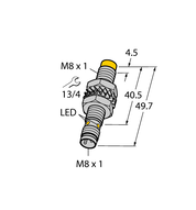 Czujnik indukcyjny NI5-M08E-AP6X-V1131 - Turck