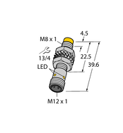 Czujnik indukcyjny NI3-M08K-AN6X-H1341 - Turck