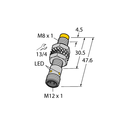 Czujnik indukcyjny NI3-M08-AP6X-H1341 - Turck