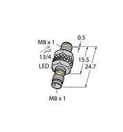 Czujnik indukcyjny BI3-M08KK-AN6X-V1131 - Turck