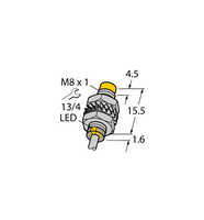 Czujnik indukcyjny NI5-M08KK-AN6X - Turck