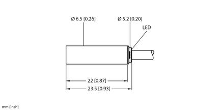Czujnik indukcyjny BI2-EH6.5K-AP6X - Turck