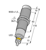 Czujnik indukcyjny NI15-EM30D-VP6X/S120 - Turck
