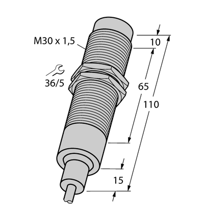 Czujnik indukcyjny NI15-EM30-AP6/S907 - Turck