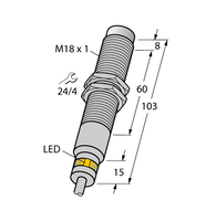 Czujnik indukcyjny NI7-EM18D-VP6X/S120 - Turck