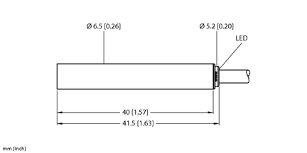 Czujnik indukcyjny BI2-EH6.5-AN6X - Turck