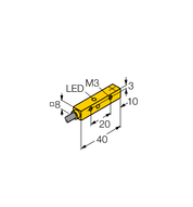 Czujnik indukcyjny NI4U-Q8SE-AP6X - Turck