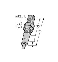 Czujnik indukcyjny BI2-EM12WD-AP6/S929 - Turck