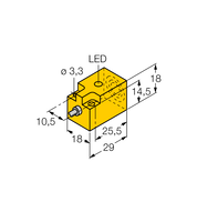 Czujnik indukcyjny NI5-Q18-AN6X - Turck