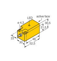 Czujnik indukcyjny NI15-Q30-AP6X - Turck