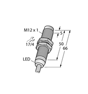 Czujnik indukcyjny NI4-M12-AP6X/S120 - Turck